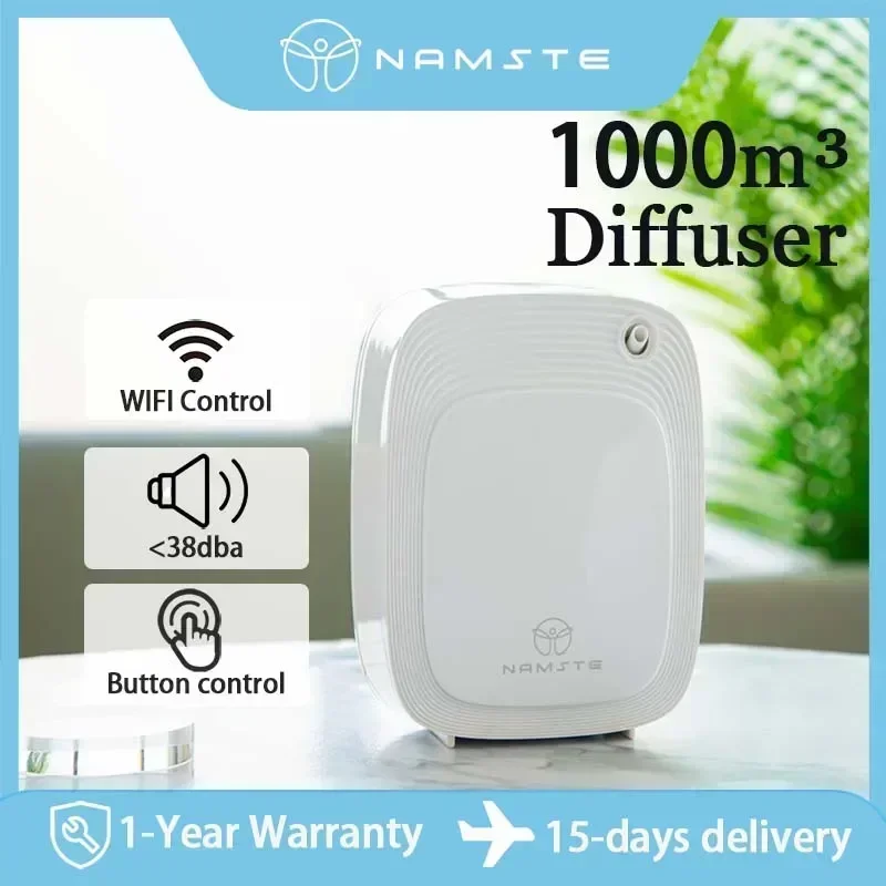 Home Fragrance Logo - Difusor de Aroma Namaste 1000m³ com